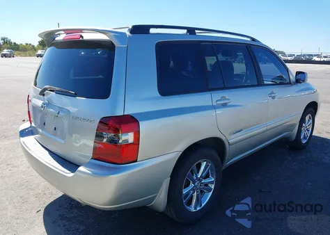 2007 Toyota Highlander Limited V6 z USA, uszkodzony, nr VIN JTEDP21A970138187